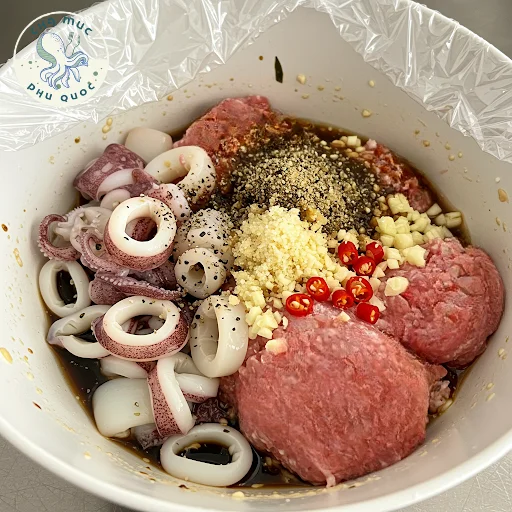Cách làm chả mực giò sống thơm ngon, giòn sần sật tại nhà