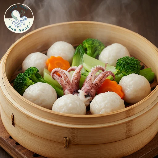 Cách làm chả mực rau củ cho bé ăn dặm dễ làm, giàu dinh dưỡng