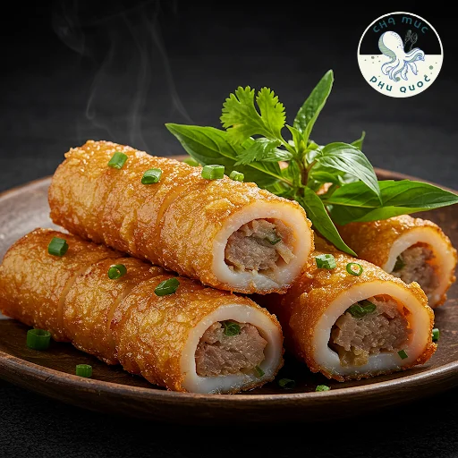 Làm chả mực bằng máy xay sinh tố chỉ 5 bước