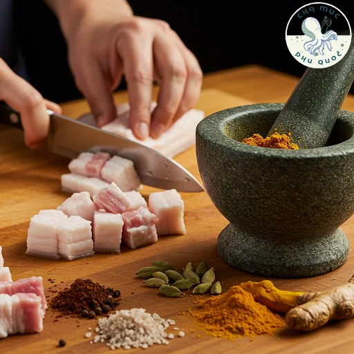 Làm chả mực bằng máy xay sinh tố chỉ 5 bước